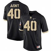 Army Black Knights 40 Andy Davidson Black College Football Jersey Dzhi,baseball caps,new era cap wholesale,wholesale hats